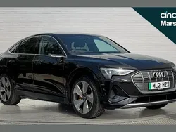 Black Used 2021 Audi e-tron Sportback S-Line SUV | £24,144 (Good price)