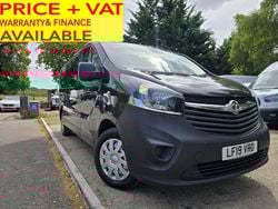 Black Used 2019 Vauxhall Vivaro Van | £6,490 (Super price)