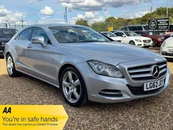 Silver Used 2012 Mercedes CLS350 Coupe | £9,999 (Fair price)
