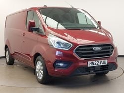 Red Used 2022 Ford Transit Custom Limited Van | £22,998 (Good price)