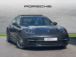 Volcano grey metallic Used 2019 Porsche Panamera S E-Hybrid Sport Turismo Sedan | £54,900
