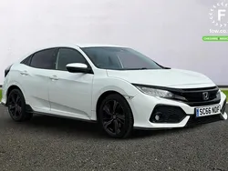 White Used 2017 Honda Civic Sport Hatchback | £13,099 (Fair price)
