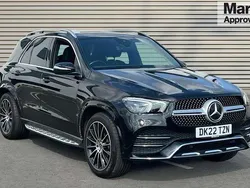 Black Used 2022 Mercedes GLE400 AMG line SUV | £45,917 (Fair price)