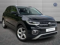 Black Used 2023 VW T-Cross SEL SUV | £17,485 (Fair price)