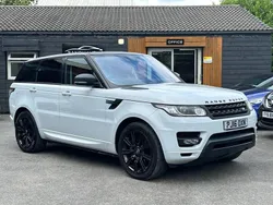 White Used 2016 Land Rover Range Rover Sport HSE Dynamic SUV | £23,495 (Expensive)