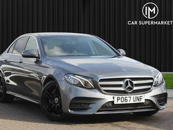 Grey Used 2017 Mercedes E220 AMG Line Premium Sedan | £17,885 (Good price)