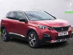 Red Used 2017 Peugeot 3008 GT-line Estate | £11,099 (Good price)