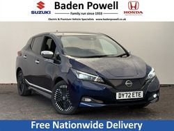 Blue Used 2022 Nissan Leaf Tekna Hatchback | £13,275 (A bit pricey)