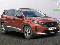 Bronze Used 2021 Peugeot 5008 Allure Premium MPV | £22,999 (Fair price)