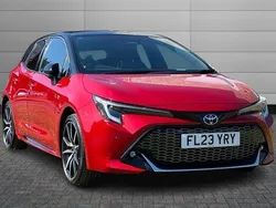 Red Used 2023 Toyota Corolla Sport Hatchback | £21,870 (Fair price)