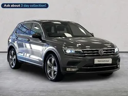 Grey Used 2017 VW Tiguan SEL SUV | £16,044 (Good price)