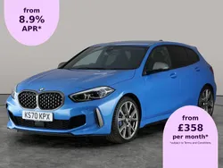 Blue Used 2021 BMW M135 Comfort Edition Hatchback | £24,577 (Fair price)