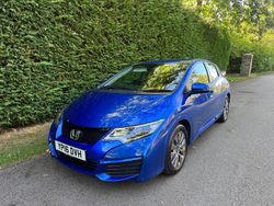 Blue Used 2016 Honda Civic S Hatchback | £6,800 (Good price)