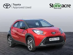 Red New 2025 Toyota Aygo Hatchback | £16,250 (A bit pricey)