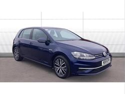 Blue Used 2019 VW Golf VII SE Hatchback | £13,995 (Fair price)
