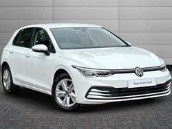 Pure white Used 2023 VW Golf VIII Life Hatchback | £17,959 (Fair price)