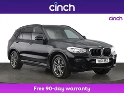 Black Used 2021 BMW X3 M Sport SUV | £24,149 (Good price)