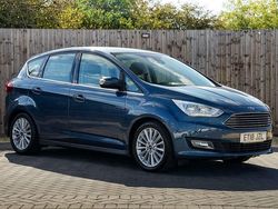 Blue Used 2018 Ford C-MAX Titanium MPV | £7,496 (Fair price)
