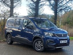 Blue Used 2022 Peugeot Rifter Allure Premium MPV | £20,998 (Fair price)