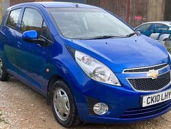 Blue Used 2010 Chevrolet Spark LS Hatchback | £2,190 (A bit pricey)