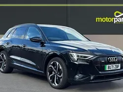 Mythos black metallic Used 2021 Audi e-tron Black Edition SUV | £23,000 (Good price)
