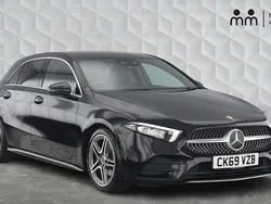 Black Used 2019 Mercedes A200 AMG line Hatchback | £15,500 (Fair price)
