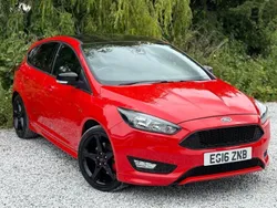 Red Used 2016 Ford Focus Zetec Hatchback | £8,495 (Fair price)