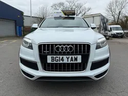 White Used 2014 Audi Q7 S-line plus SUV | £11,995 (Good price)