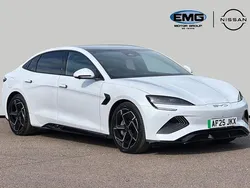 White New 2025 BYD Seal Design Sedan | £34,995 (A bit pricey)