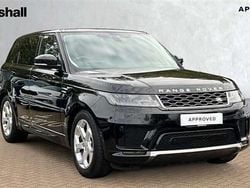 Solid narvik black Used 2019 Land Rover Range Rover Sport HSE SUV | £30,264 (Fair price)