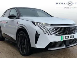 White Used 2024 Peugeot e-3008 GTi SUV | £36,990