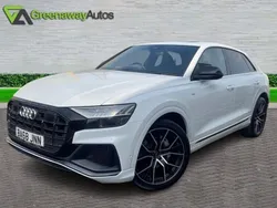 White Used 2019 Audi Q8 Comfort SUV | £44,491 (Fair price)