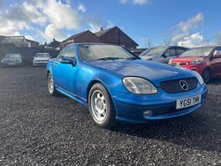 Blue Used 2001 Mercedes SLK200 Cabriolet | £1,995 (Fair price)