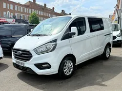 White Used 2019 Ford Transit Custom Limited Van | £17,950 (Expensive)