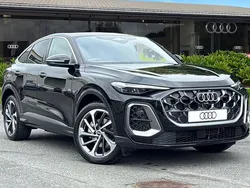 Black New 2025 Audi Q5 Sportback S-Line SUV | £53,995 (Super price)