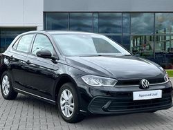 Deep black pearl Used 2021 VW Polo Life Hatchback | £14,110 (Fair price)