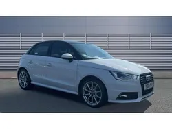 White Used 2018 Audi A1 S-Line Hatchback | £13,500 (Fair price)