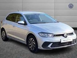 Silver Used 2023 VW Polo Life Hatchback | £16,991 (Fair price)