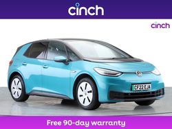 Turquoise Used 2022 VW ID.3 Pro Hatchback | £15,849 (Fair price)
