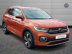 Orange Used 2022 VW T-Cross R-line SUV | £17,990 (Fair price)