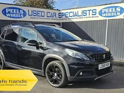 Black Used 2018 Peugeot 2008 GT-line SUV | £6,975 (Fair price)