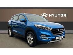 Blue Used 2017 Hyundai Tucson SE SUV | £10,949 (Good price)