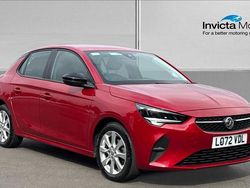 Crimson red premium metallic Used 2022 Vauxhall Corsa Design Edition Hatchback | £10,000 (Good price)