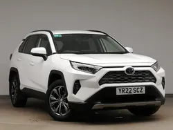 White Used 2022 Toyota RAV4 Hybrid Design SUV | £25,498 (Good price)