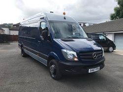 Blue Used 2018 Mercedes Sprinter Van | £9,995 (Fair price)