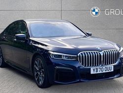 Blue Used 2021 BMW 740L M Sport Sedan | £37,995