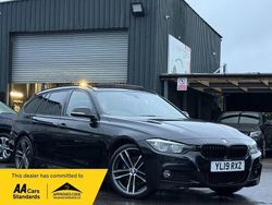 Black Used 2019 BMW 320 M Sport Estate | £19,990 (Good price)