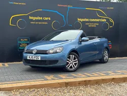 Blue Used 2015 VW Golf Cabriolet S Cabriolet | £7,290 (Fair price)