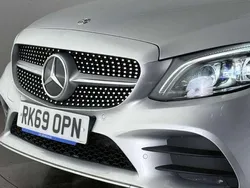Silver Used 2019 Mercedes C200 AMG line Coupe | £18,800 (Fair price)