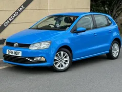 Blue Used 2014 VW Polo SE Hatchback | £6,995 (A bit pricey)